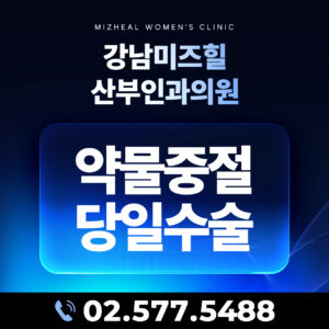 약물중절 당일수술